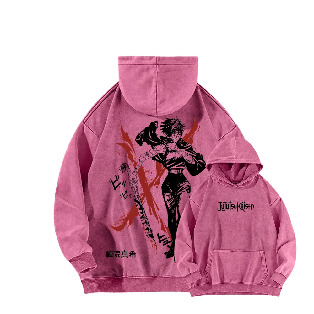 Jujutsu Kaisen Unisex Washed Hoodie 2602006648