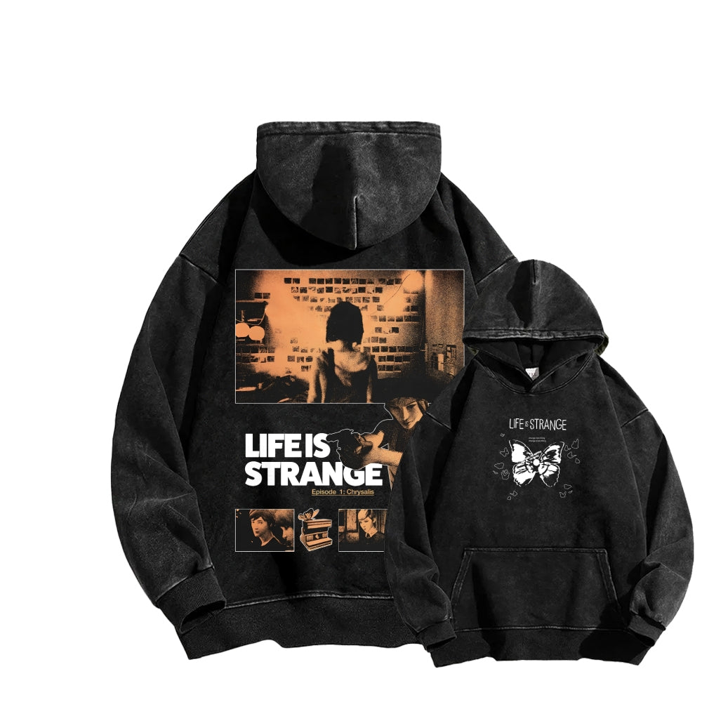 Life Is Strange Unisex Washed Hoodie 2602006707