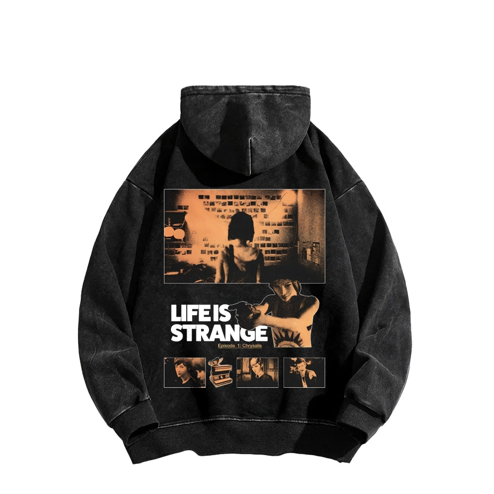 Life Is Strange Unisex Washed Hoodie 2602006707