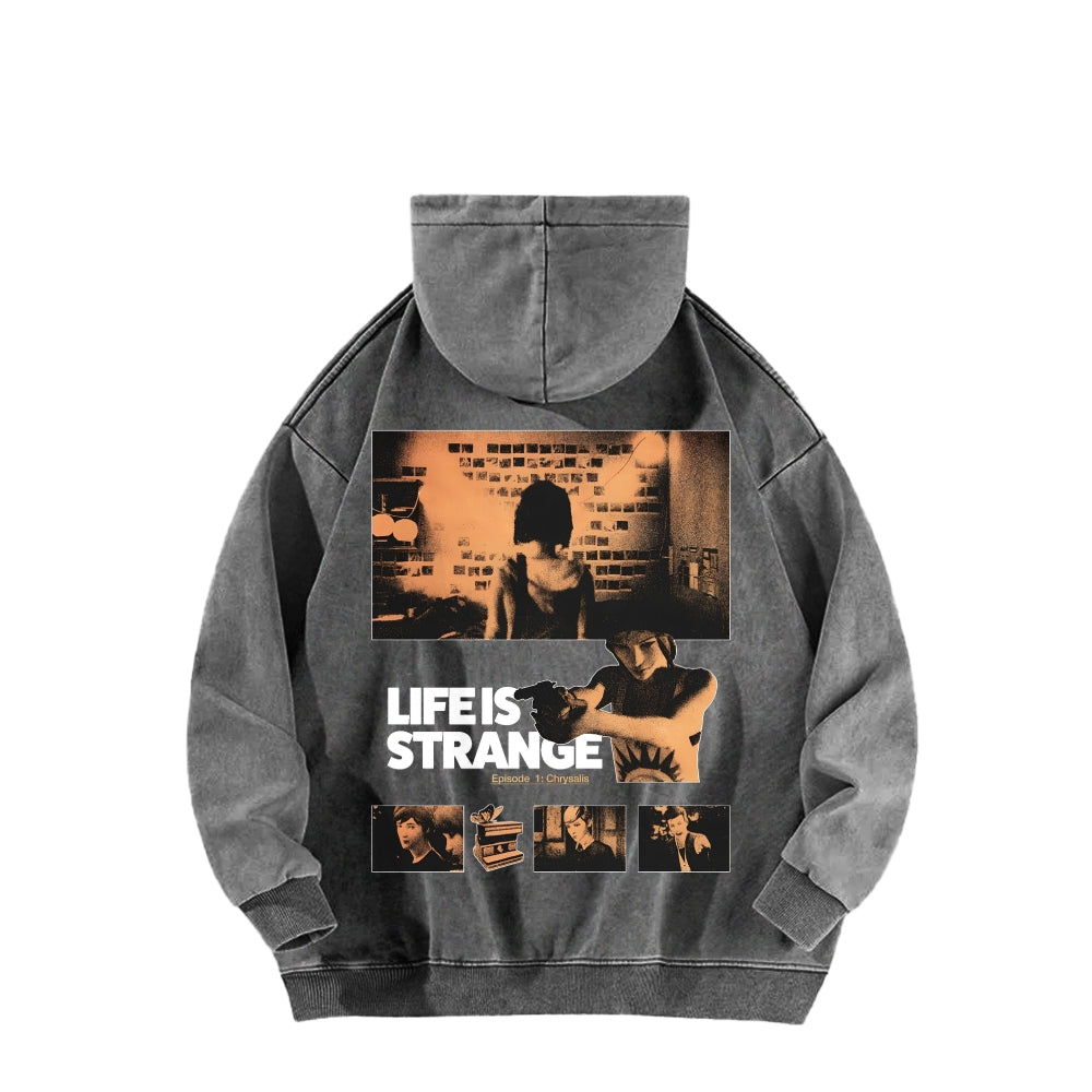 Life Is Strange Unisex Washed Hoodie 2602006707