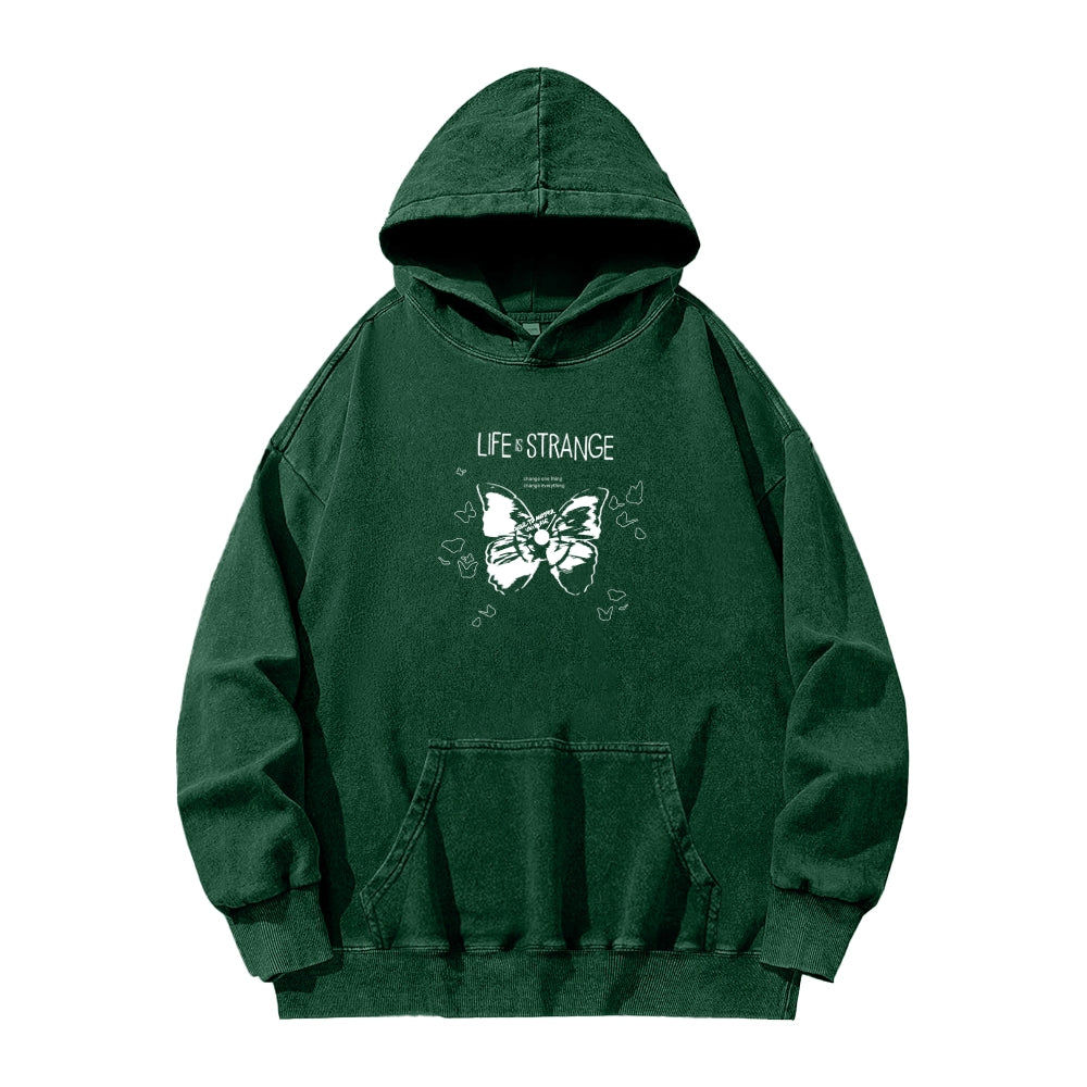 Life Is Strange Unisex Washed Hoodie 2602006707