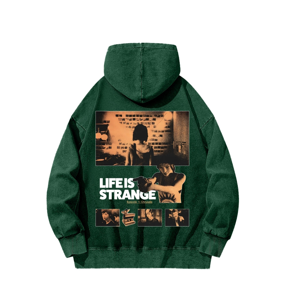 Life Is Strange Unisex Washed Hoodie 2602006707