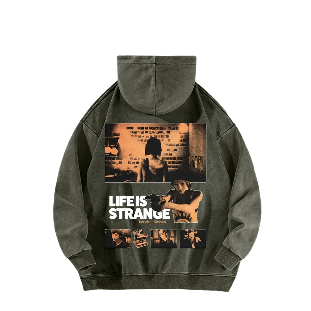 Life Is Strange Unisex Washed Hoodie 2602006707