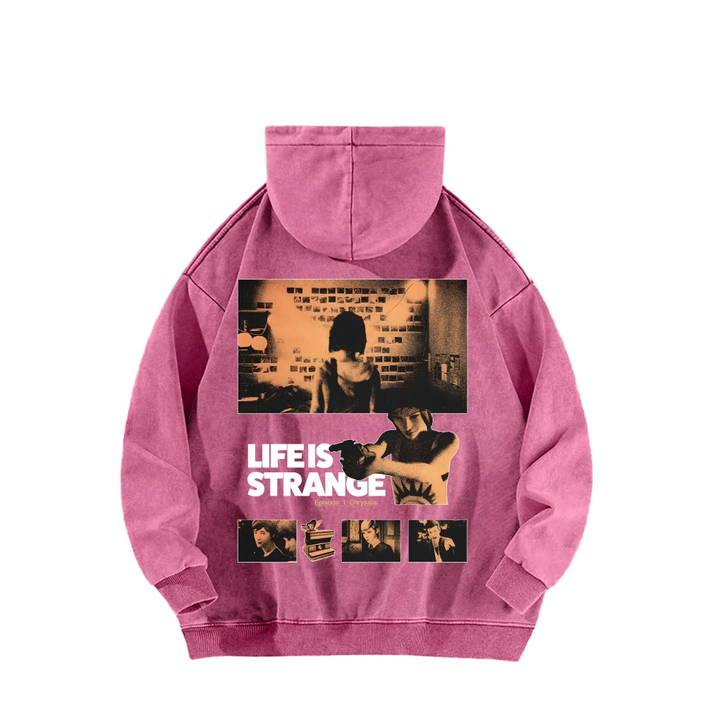 Life Is Strange Unisex Washed Hoodie 2602006707