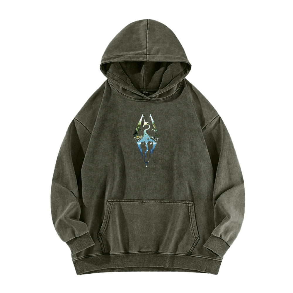 The Elder Scrolls Unisex Washed Hoodie 2602006835