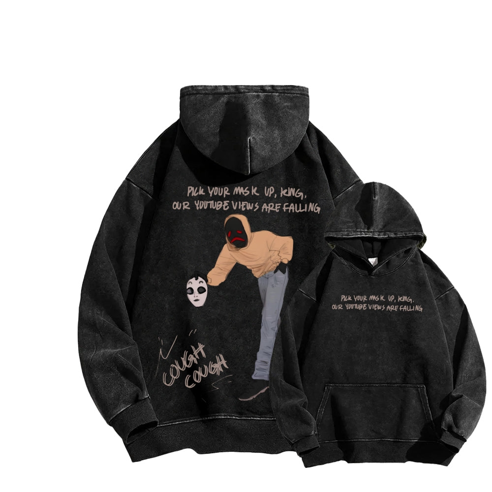 Marble Hornets Unisex Washed Hoodie 2602007182