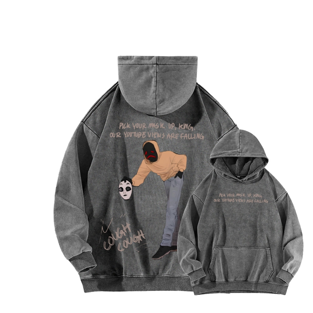 Marble Hornets Unisex Washed Hoodie 2602007182