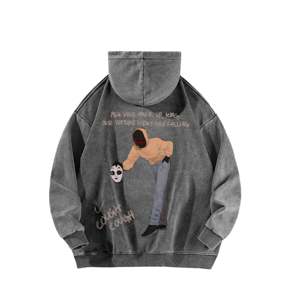 Marble Hornets Unisex Washed Hoodie 2602007182