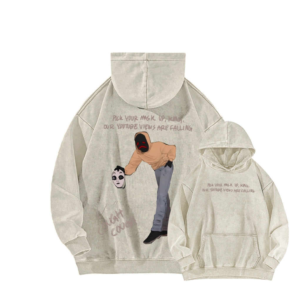 Marble Hornets Unisex Washed Hoodie 2602007182