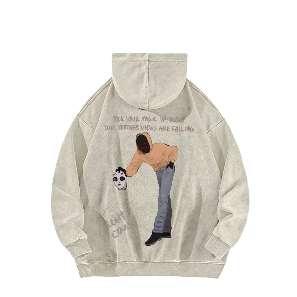 Marble Hornets Unisex Washed Hoodie 2602007182