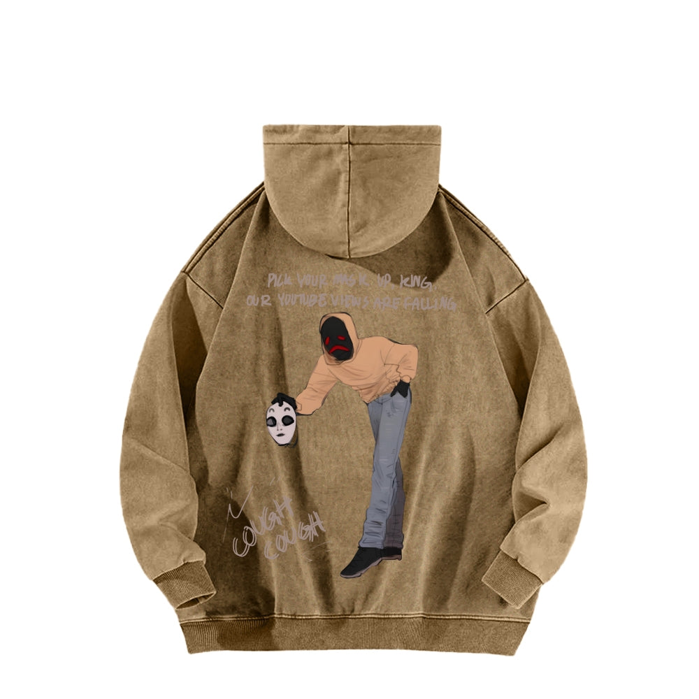 Marble Hornets Unisex Washed Hoodie 2602007182