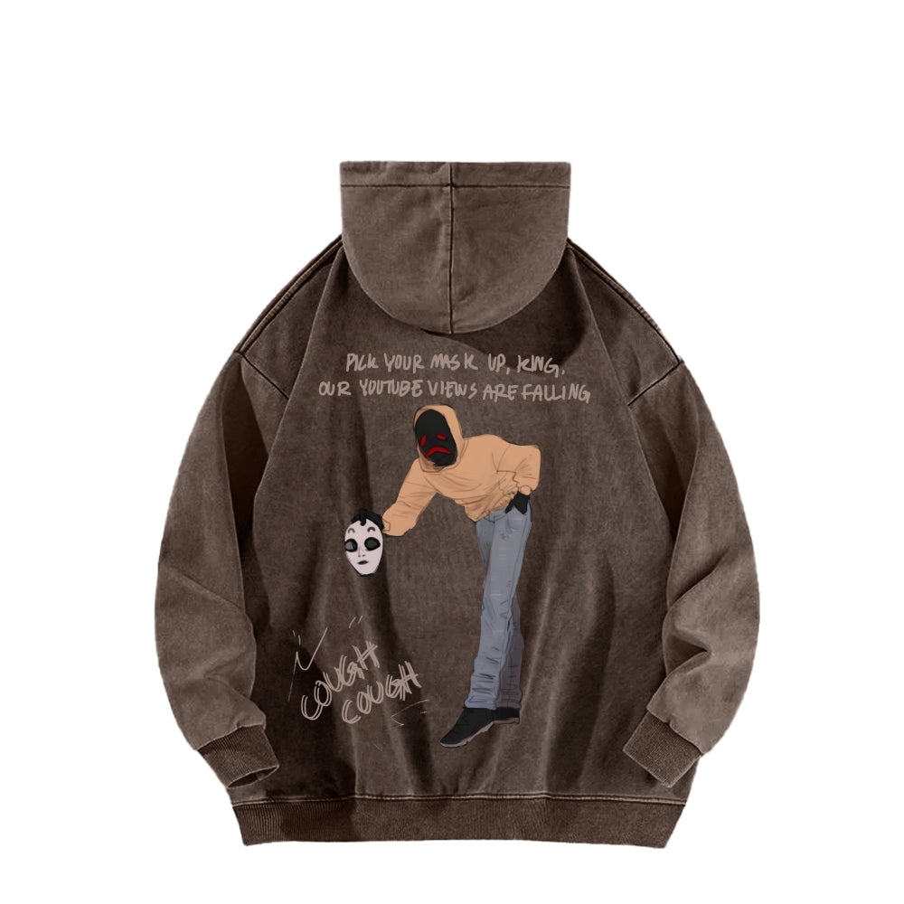 Marble Hornets Unisex Washed Hoodie 2602007182
