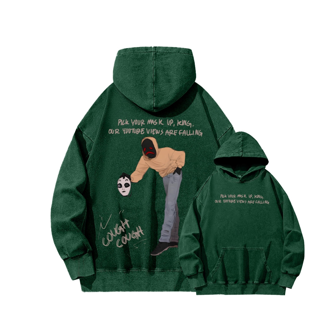 Marble Hornets Unisex Washed Hoodie 2602007182