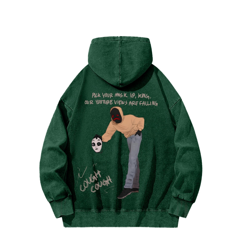 Marble Hornets Unisex Washed Hoodie 2602007182