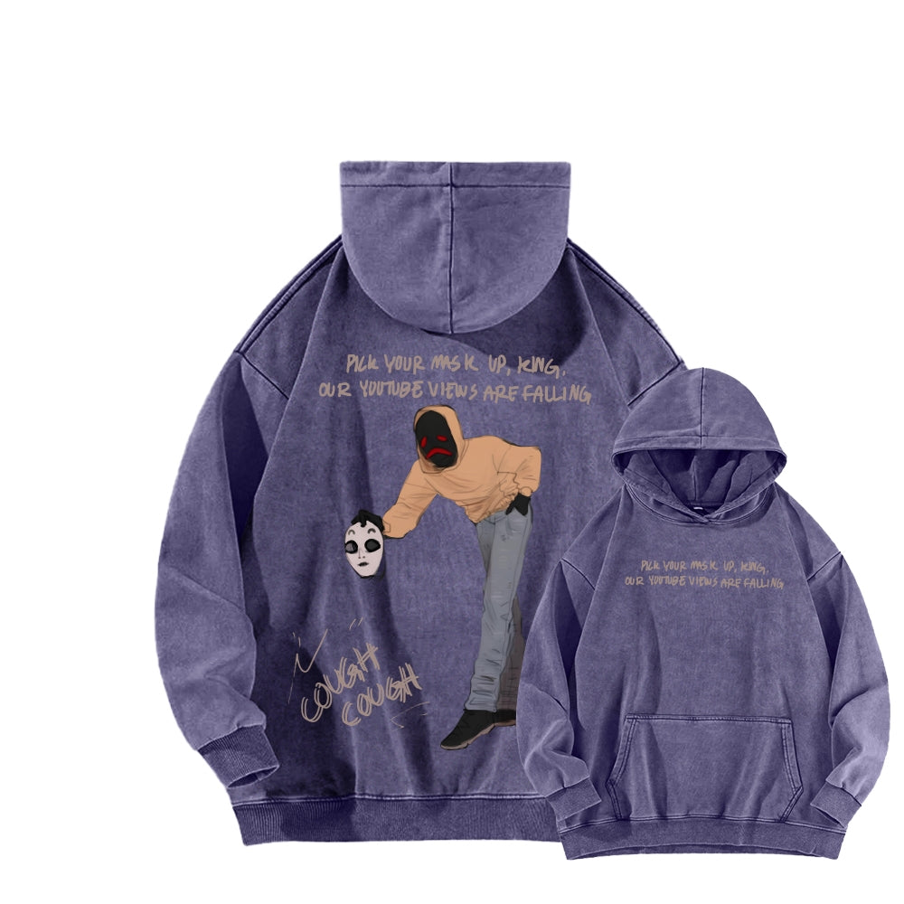 Marble Hornets Unisex Washed Hoodie 2602007182