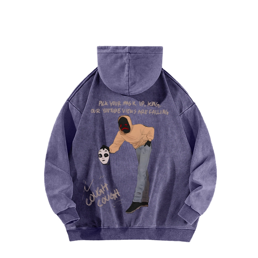 Marble Hornets Unisex Washed Hoodie 2602007182