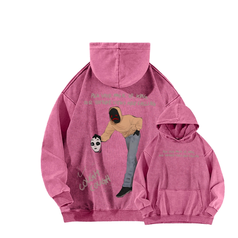 Marble Hornets Unisex Washed Hoodie 2602007182