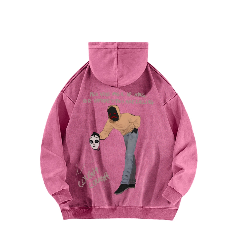 Marble Hornets Unisex Washed Hoodie 2602007182