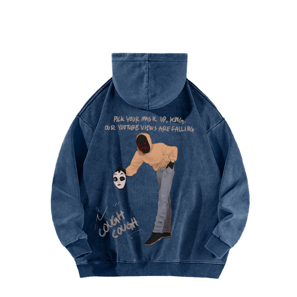 Marble Hornets Unisex Washed Hoodie 2602007182