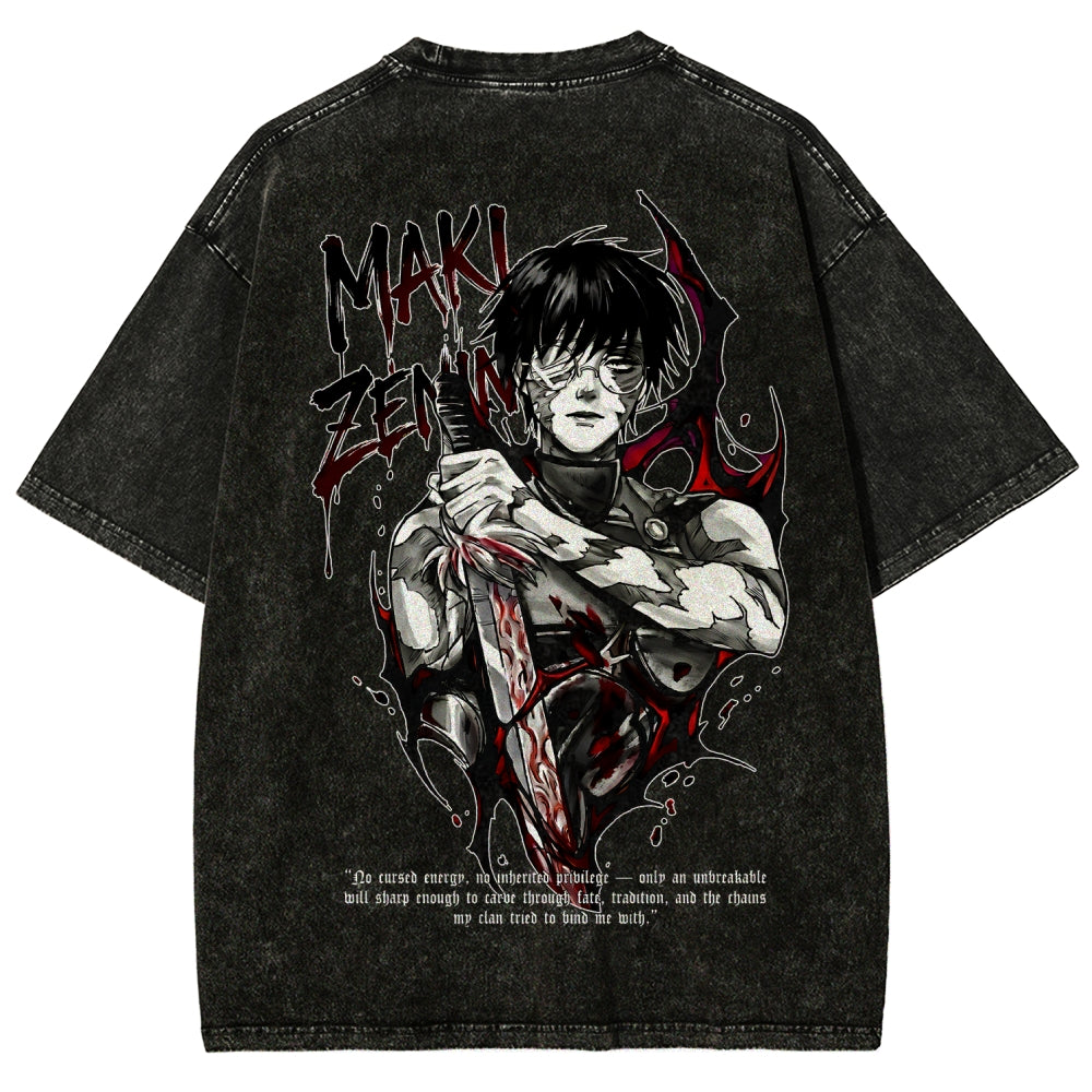 Jujutsu Kaisen Unisex Fit Washed T-Shirt 2602007506