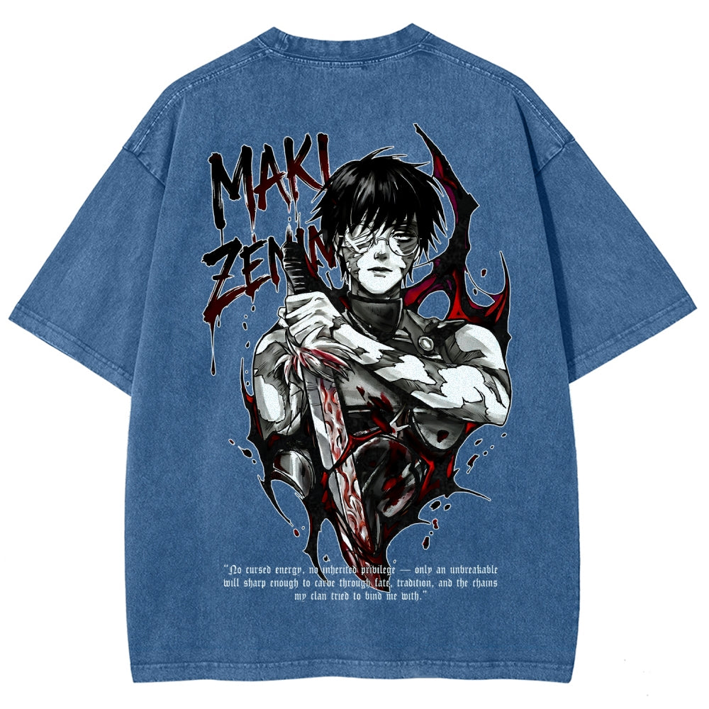 Jujutsu Kaisen Unisex Fit Washed T-Shirt 2602007506
