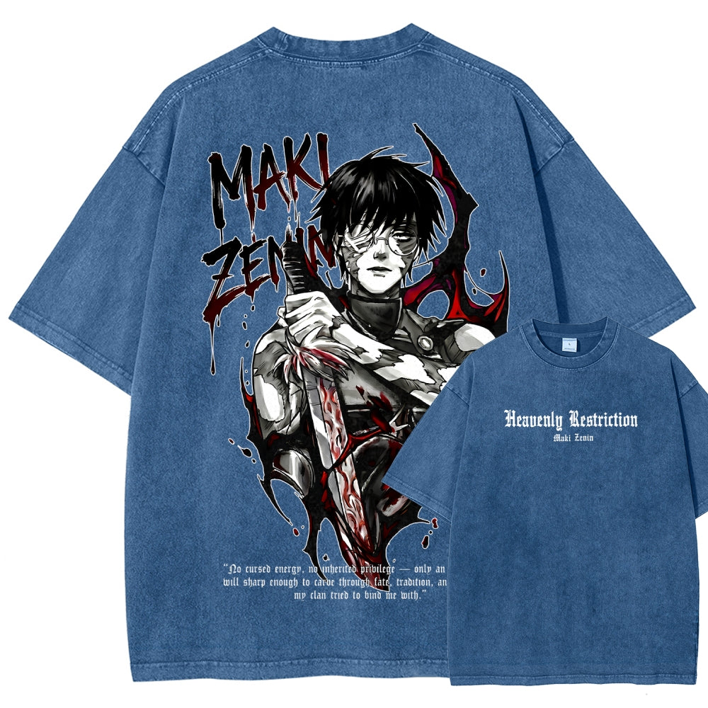 Jujutsu Kaisen Unisex Fit Washed T-Shirt 2602007506
