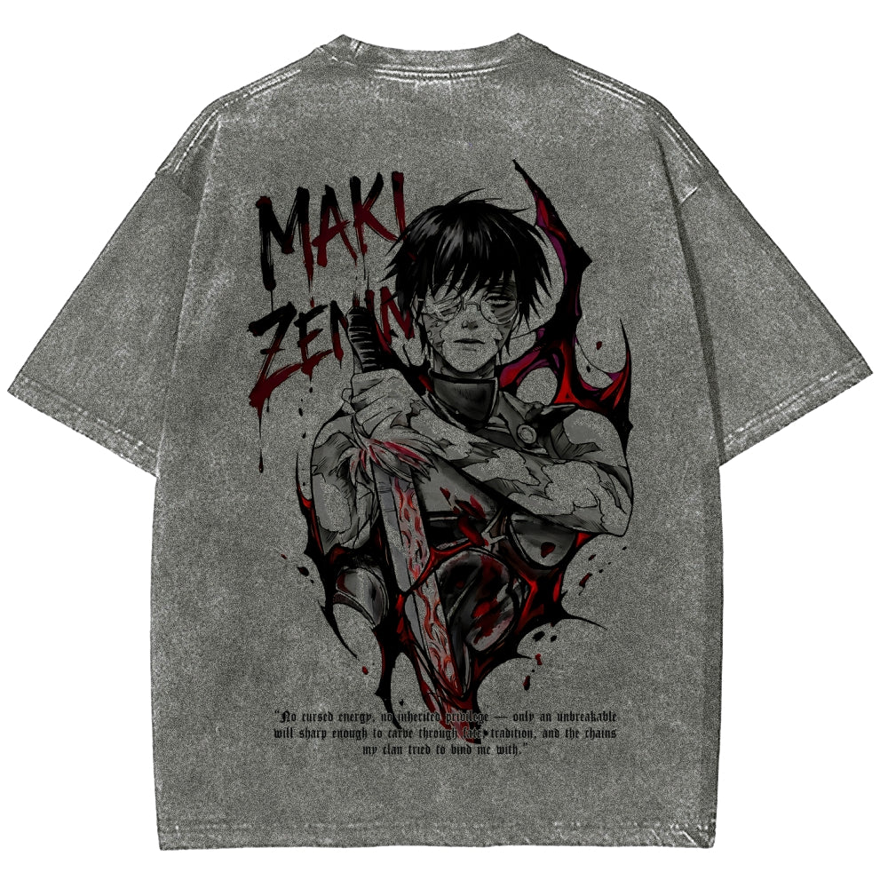 Jujutsu Kaisen Unisex Fit Washed T-Shirt 2602007506
