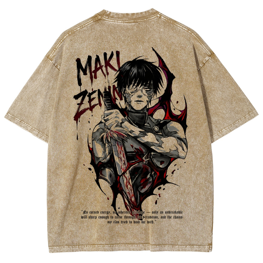 Jujutsu Kaisen Unisex Fit Washed T-Shirt 2602007506