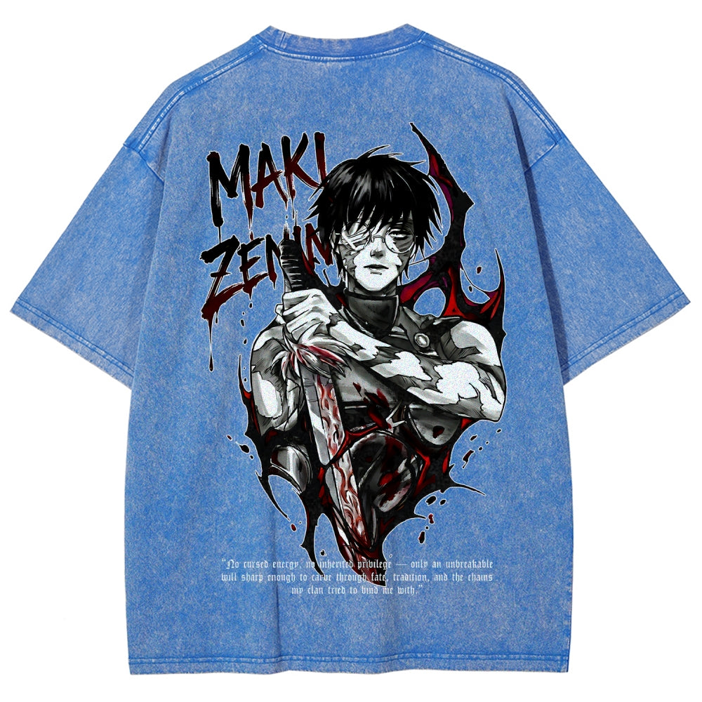 Jujutsu Kaisen Unisex Fit Washed T-Shirt 2602007506