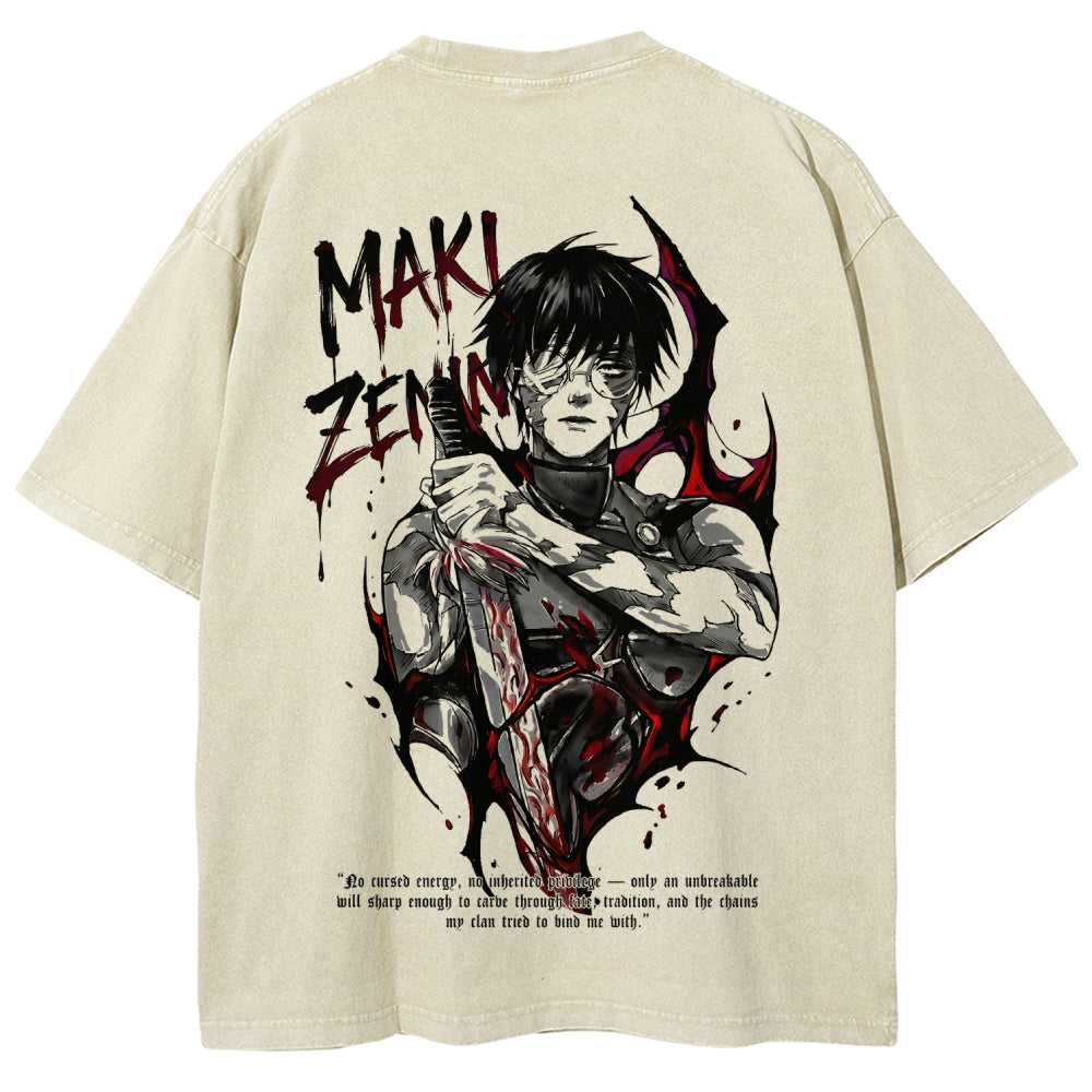 Jujutsu Kaisen Unisex Fit Washed T-Shirt 2602007506