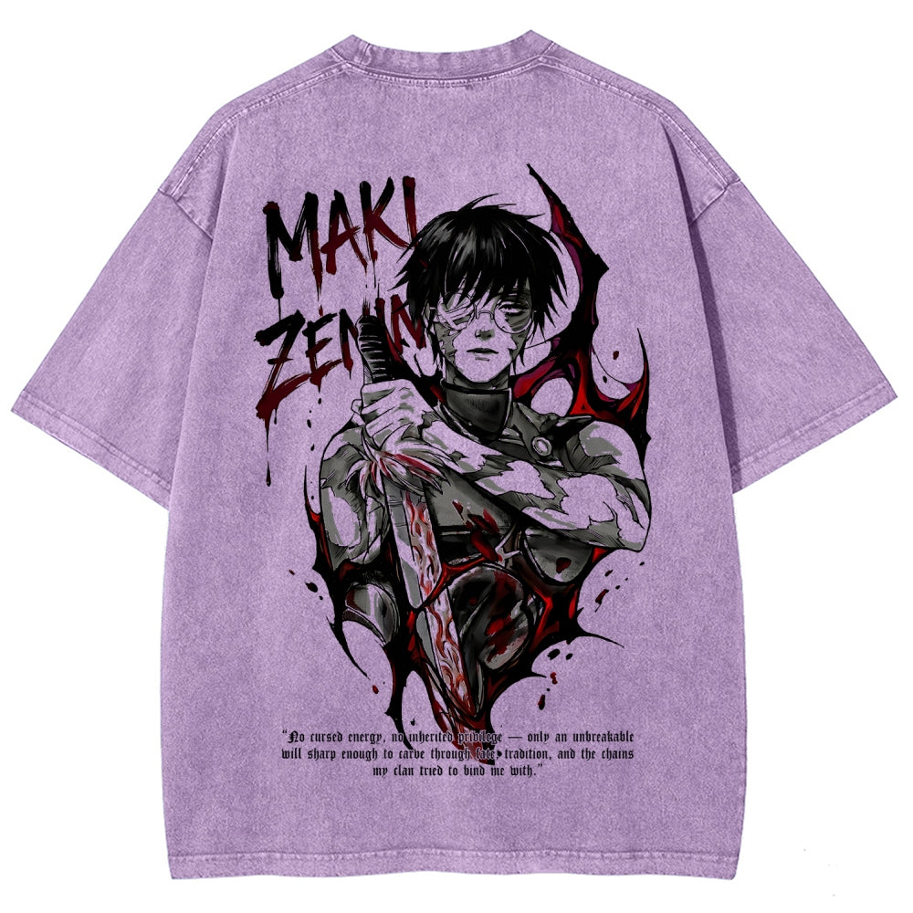 Jujutsu Kaisen Unisex Fit Washed T-Shirt 2602007506