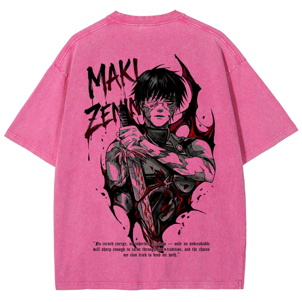 Jujutsu Kaisen Unisex Fit Washed T-Shirt 2602007506