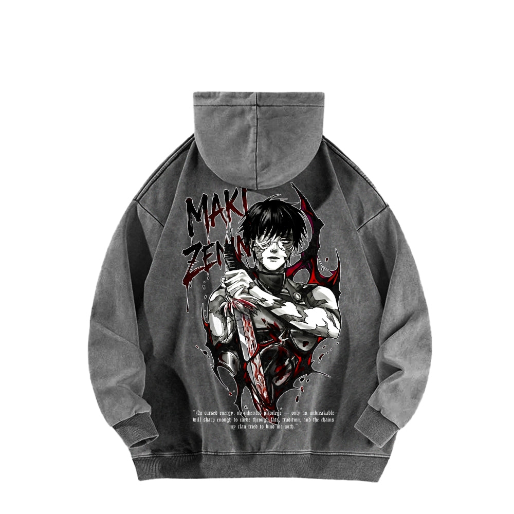 Jujutsu Kaisen Unisex Washed Hoodie 2602007534