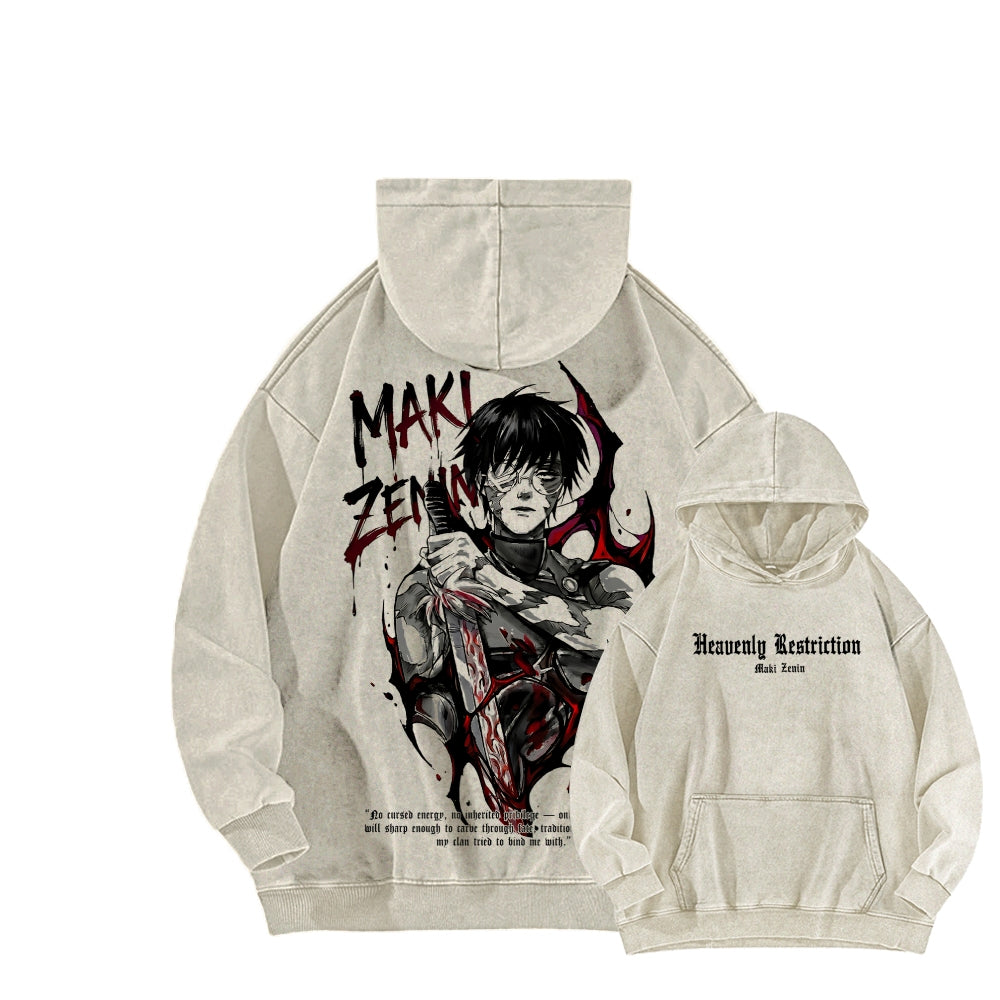 Jujutsu Kaisen Unisex Washed Hoodie 2602007534