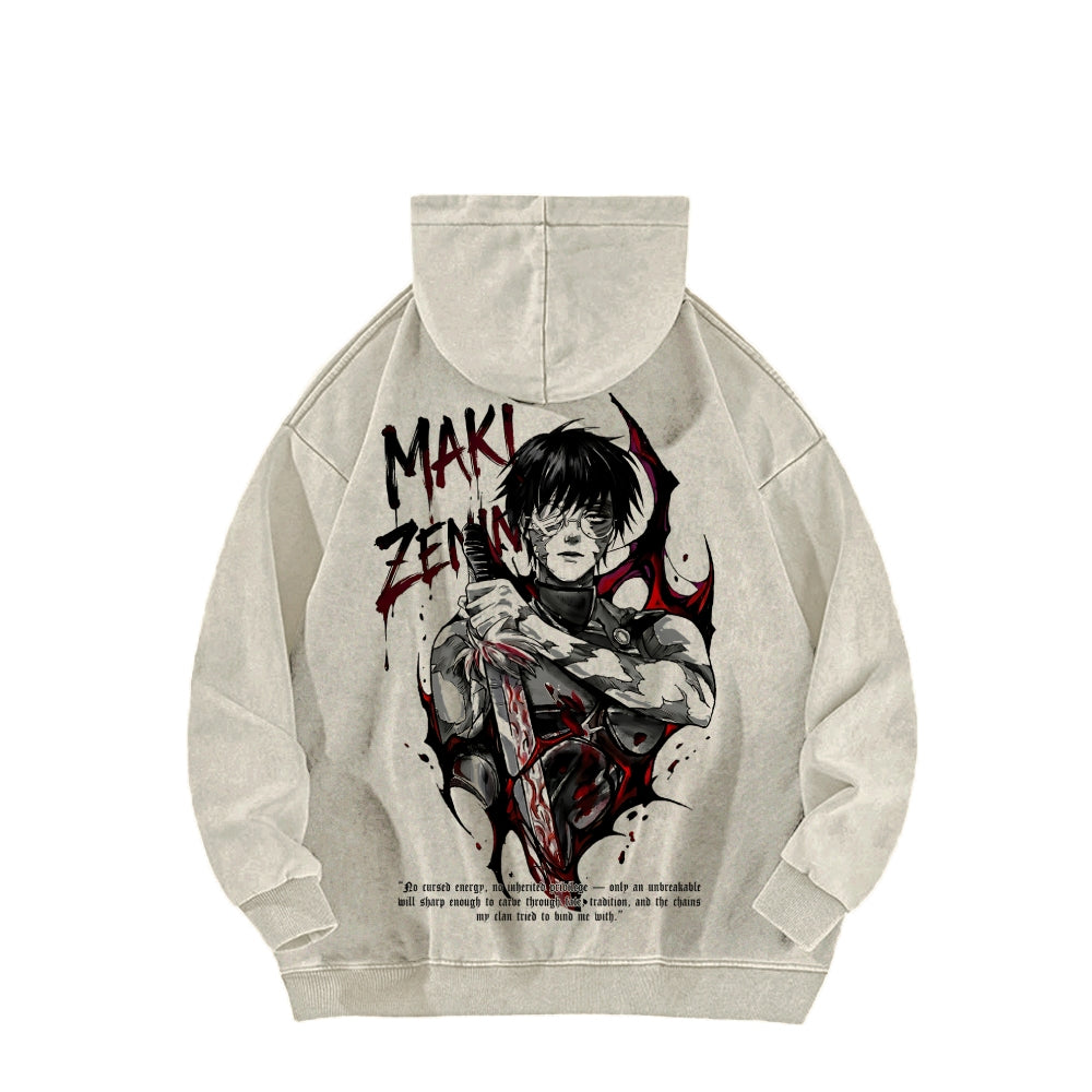 Jujutsu Kaisen Unisex Washed Hoodie 2602007534