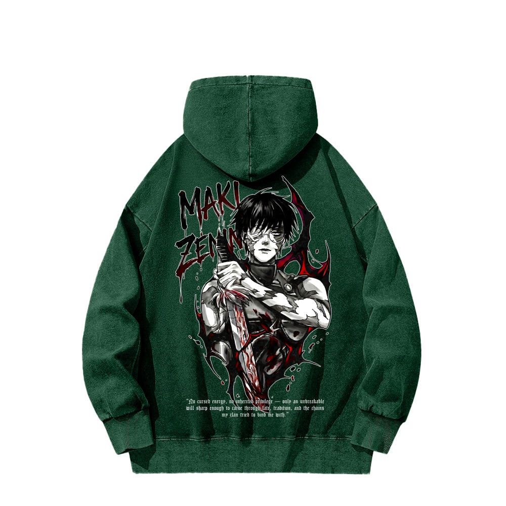 Jujutsu Kaisen Unisex Washed Hoodie 2602007534