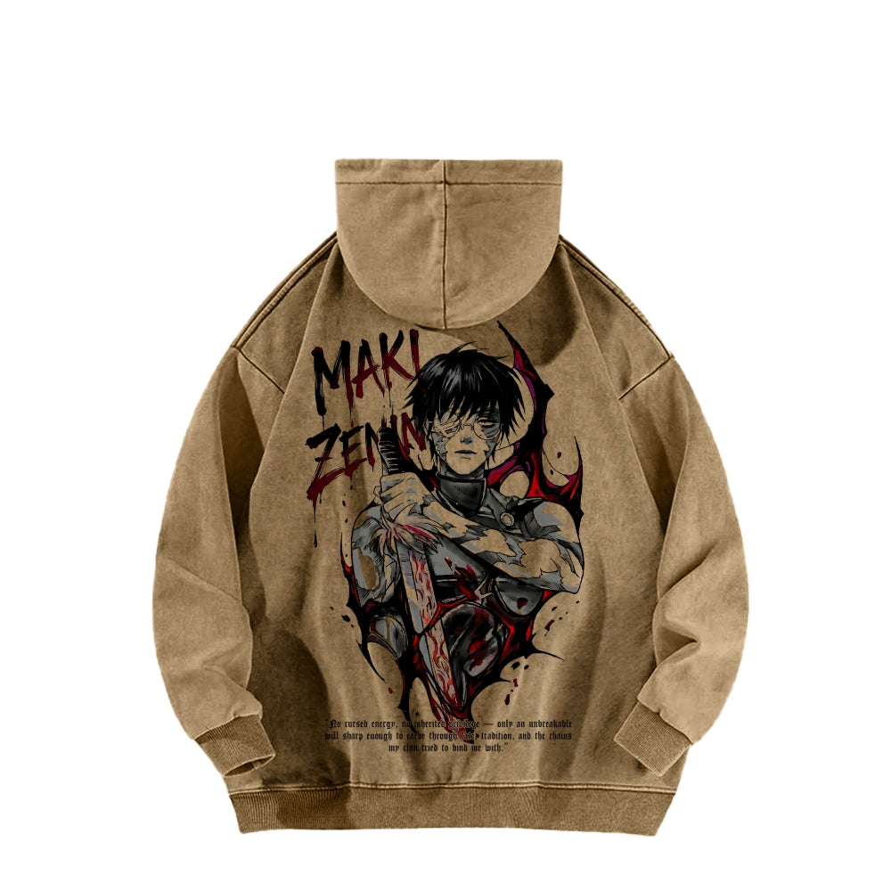 Jujutsu Kaisen Unisex Washed Hoodie 2602007534
