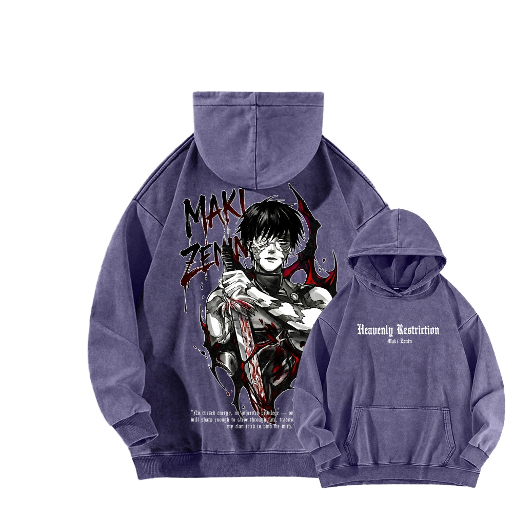 Jujutsu Kaisen Unisex Washed Hoodie 2602007534