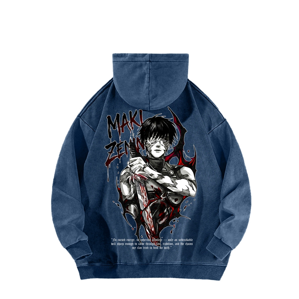 Jujutsu Kaisen Unisex Washed Hoodie 2602007534