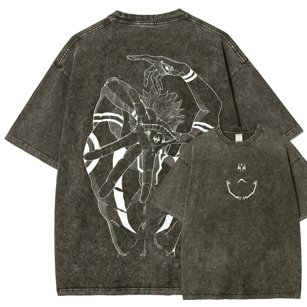 Jujutsu Kaisen Unisex Fit Washed T-Shirt 2602008468