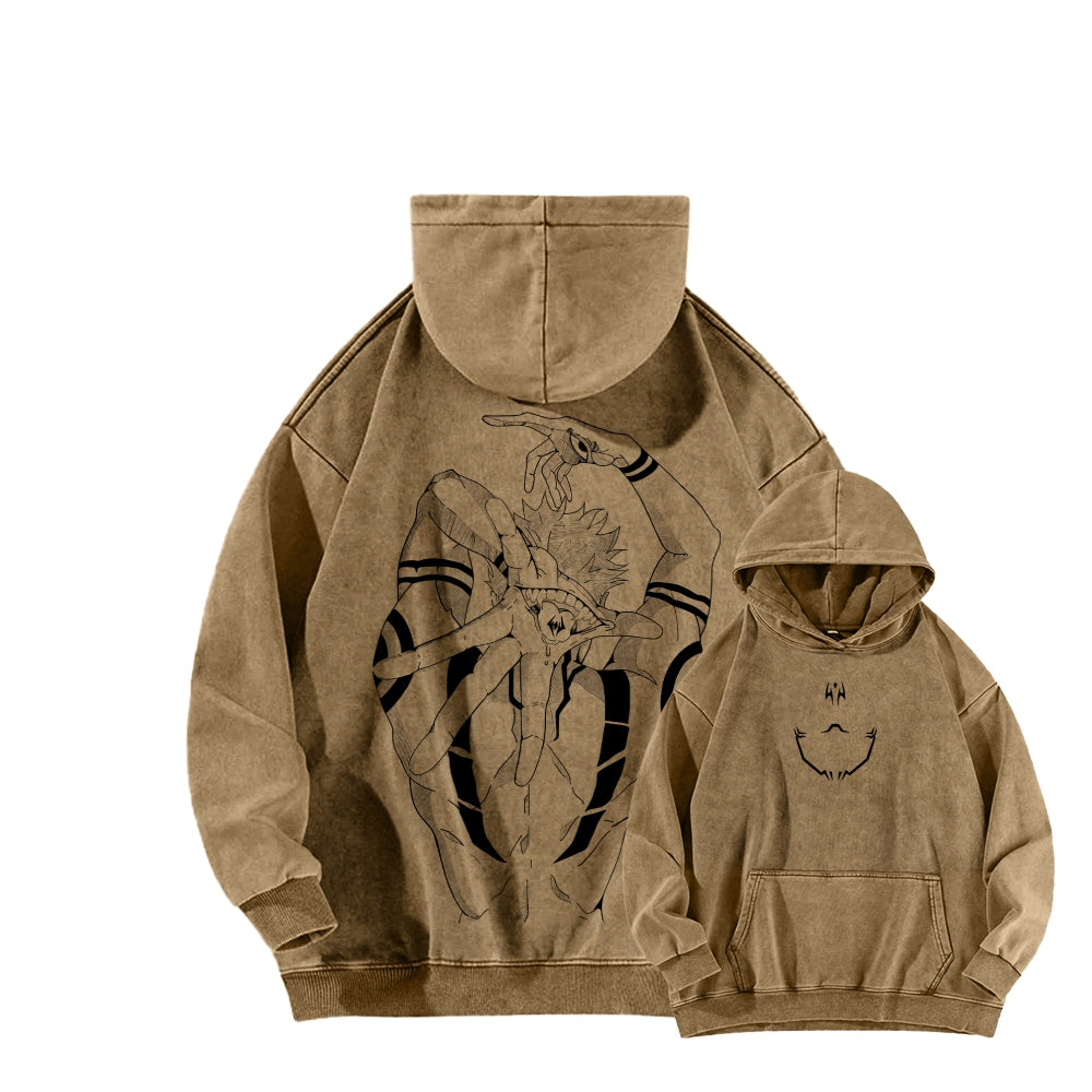 Jujutsu Kaisen Unisex Washed Hoodie 2602008470