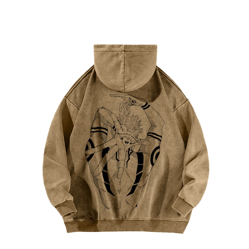 Jujutsu Kaisen Unisex Washed Hoodie 2602008470