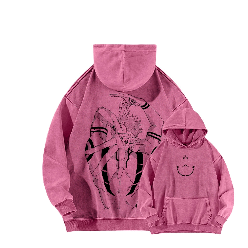 Jujutsu Kaisen Unisex Washed Hoodie 2602008470