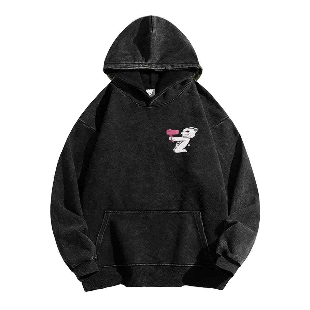 Dandadan Unisex Washed Hoodie 2602008710