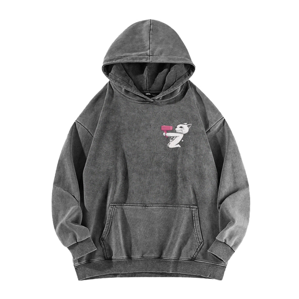 Dandadan Unisex Washed Hoodie 2602008710