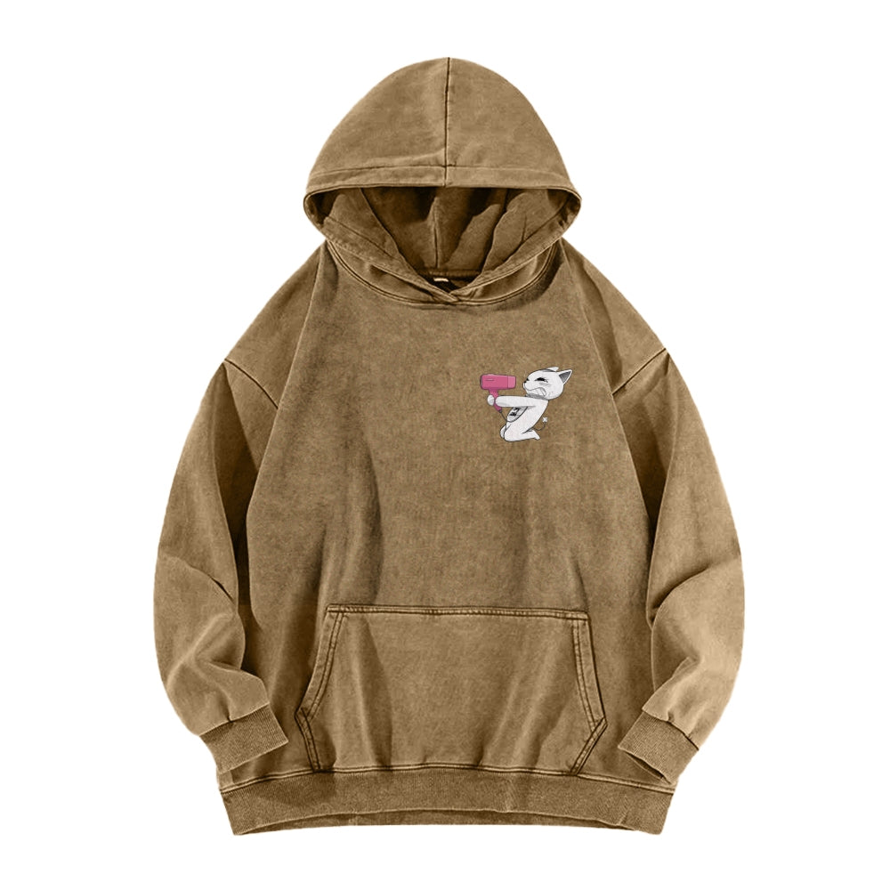 Dandadan Unisex Washed Hoodie 2602008710