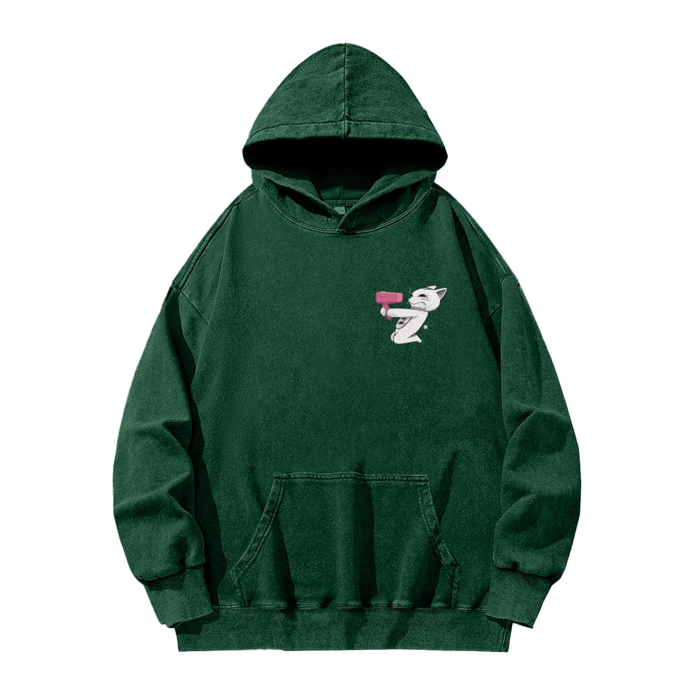 Dandadan Unisex Washed Hoodie 2602008710