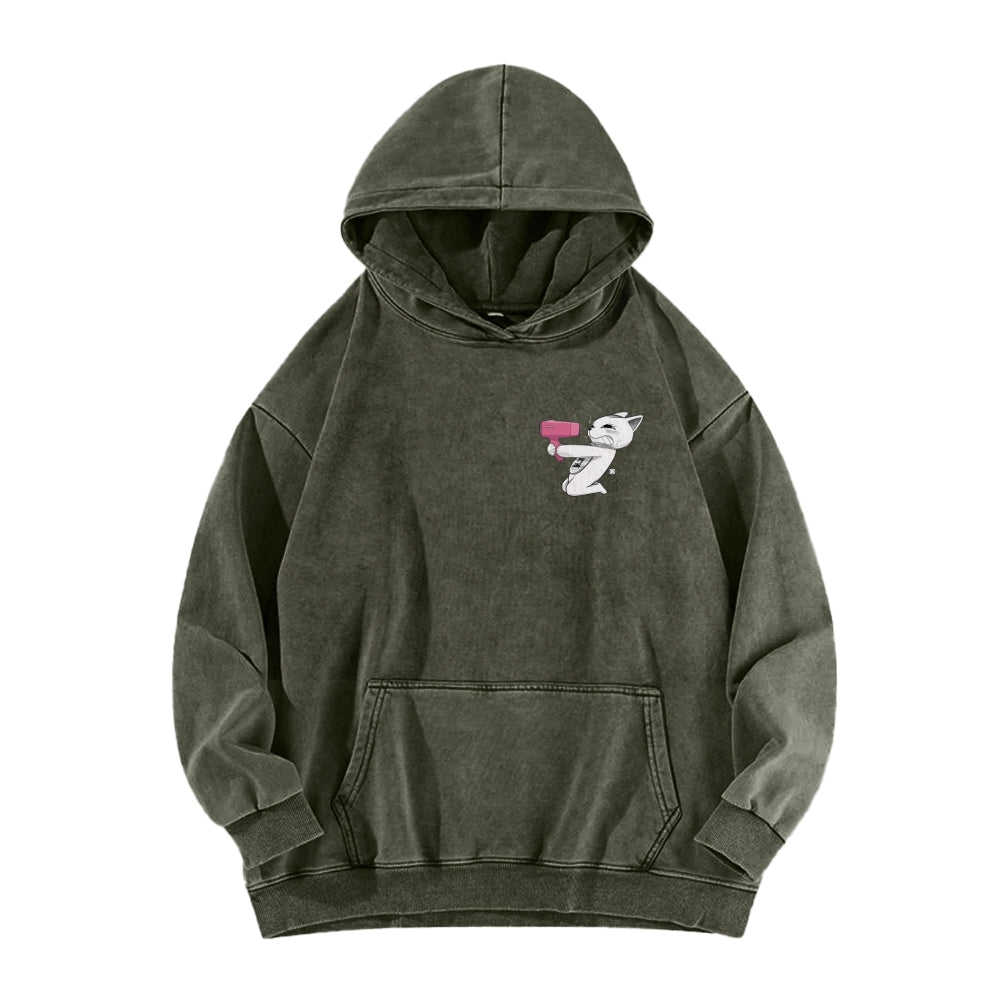 Dandadan Unisex Washed Hoodie 2602008710
