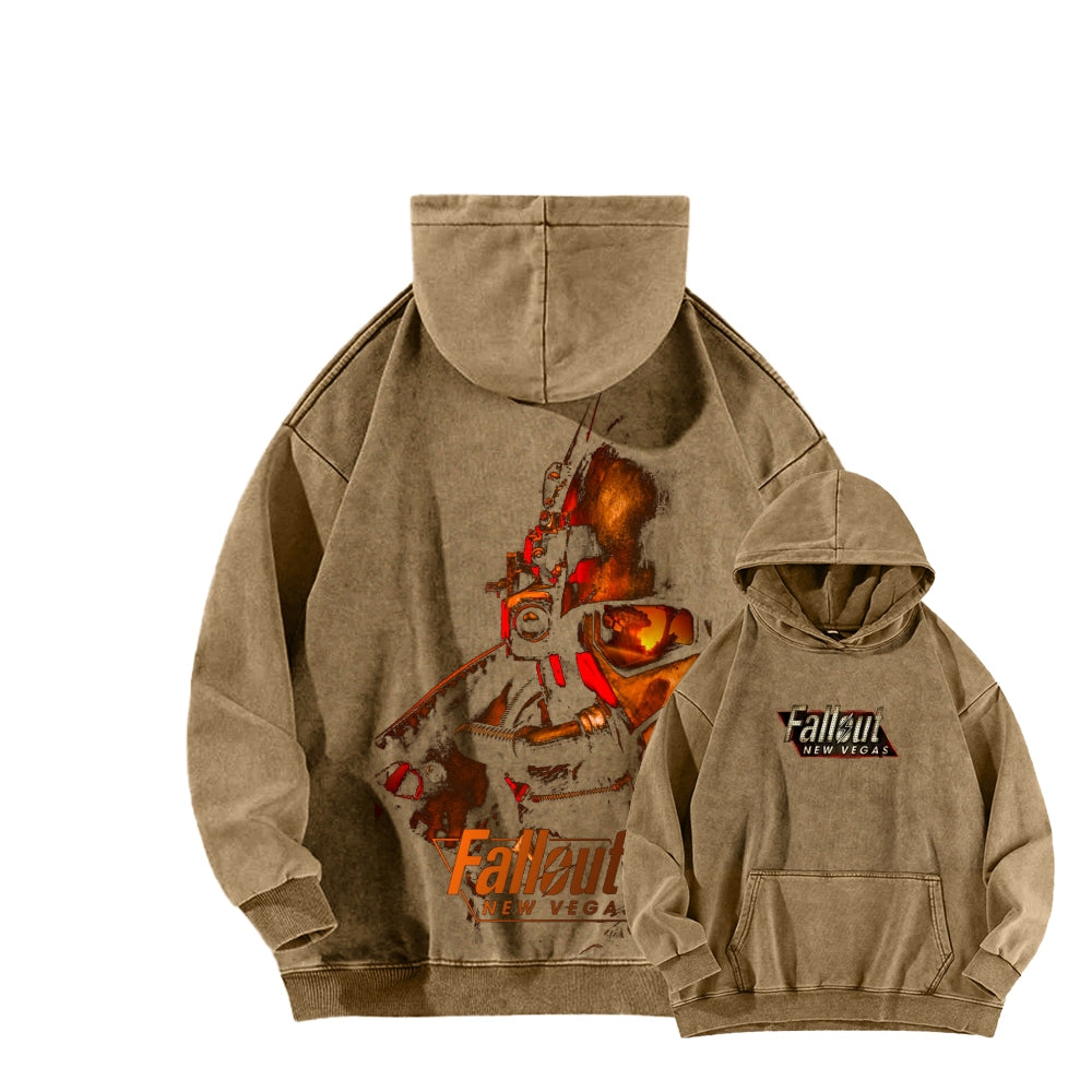 Fallout Unisex Washed Hoodie 2602009419