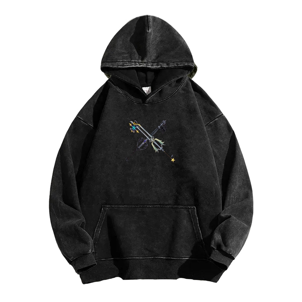 Kingdom Hearts Unisex Washed Hoodie 2602009494
